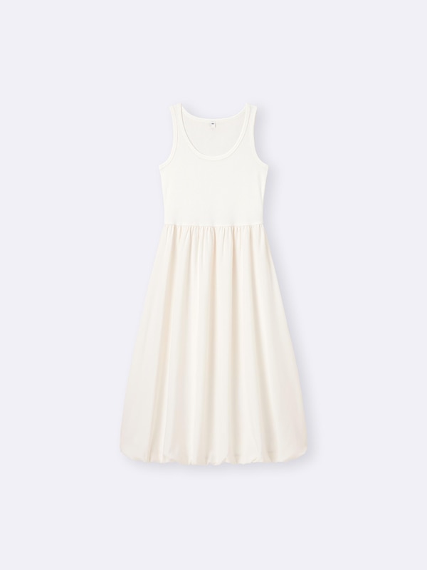 W'S Bubble Hem Dress | Sleeveless