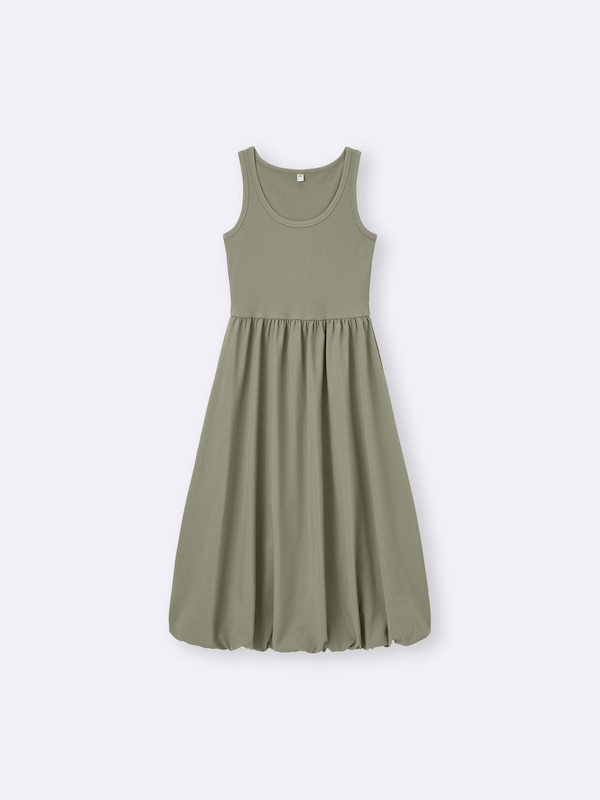 W'S Bubble Hem Dress | Sleeveless