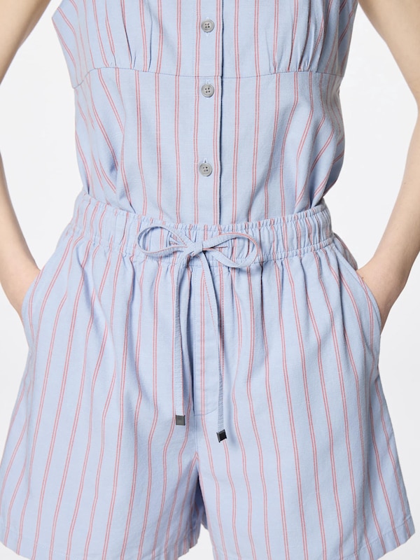 Striped Pull-On Shorts