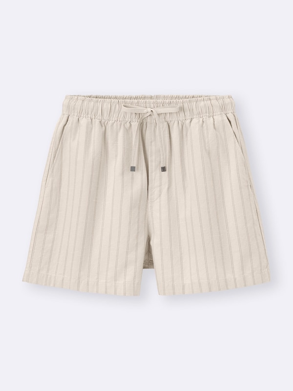 Striped Pull-On Shorts