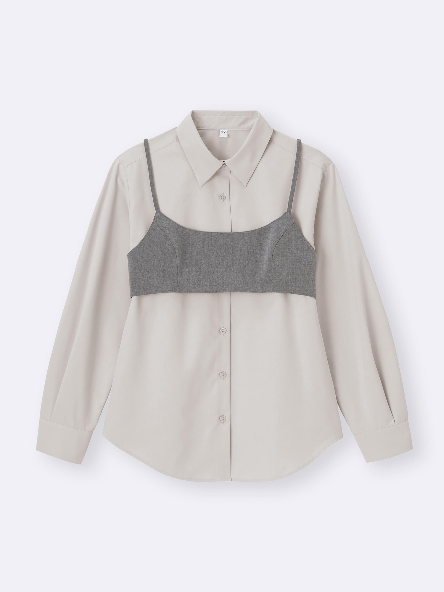 2 Piece Bustier And Shirt Set | GU US