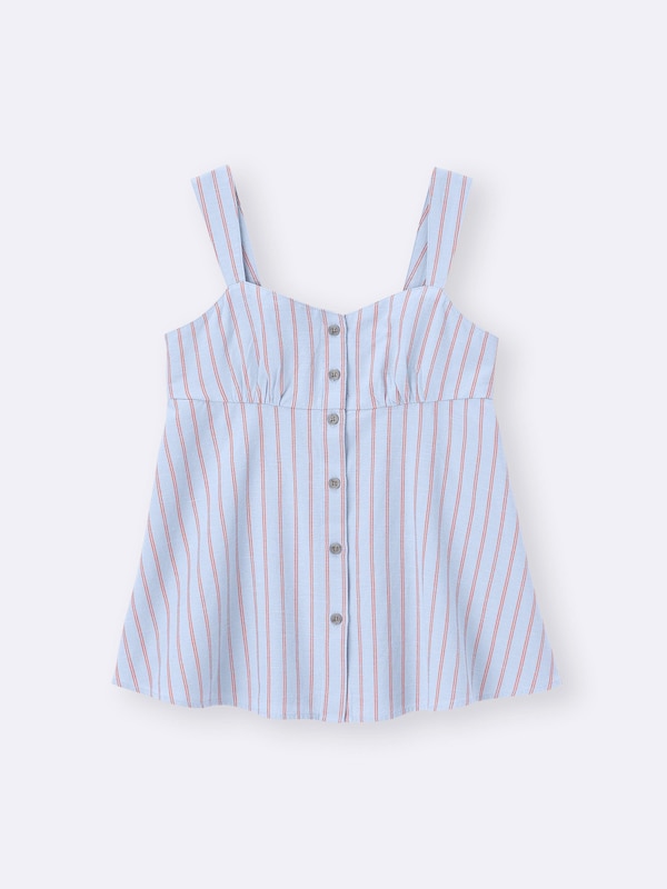 Striped Peplum Camisole