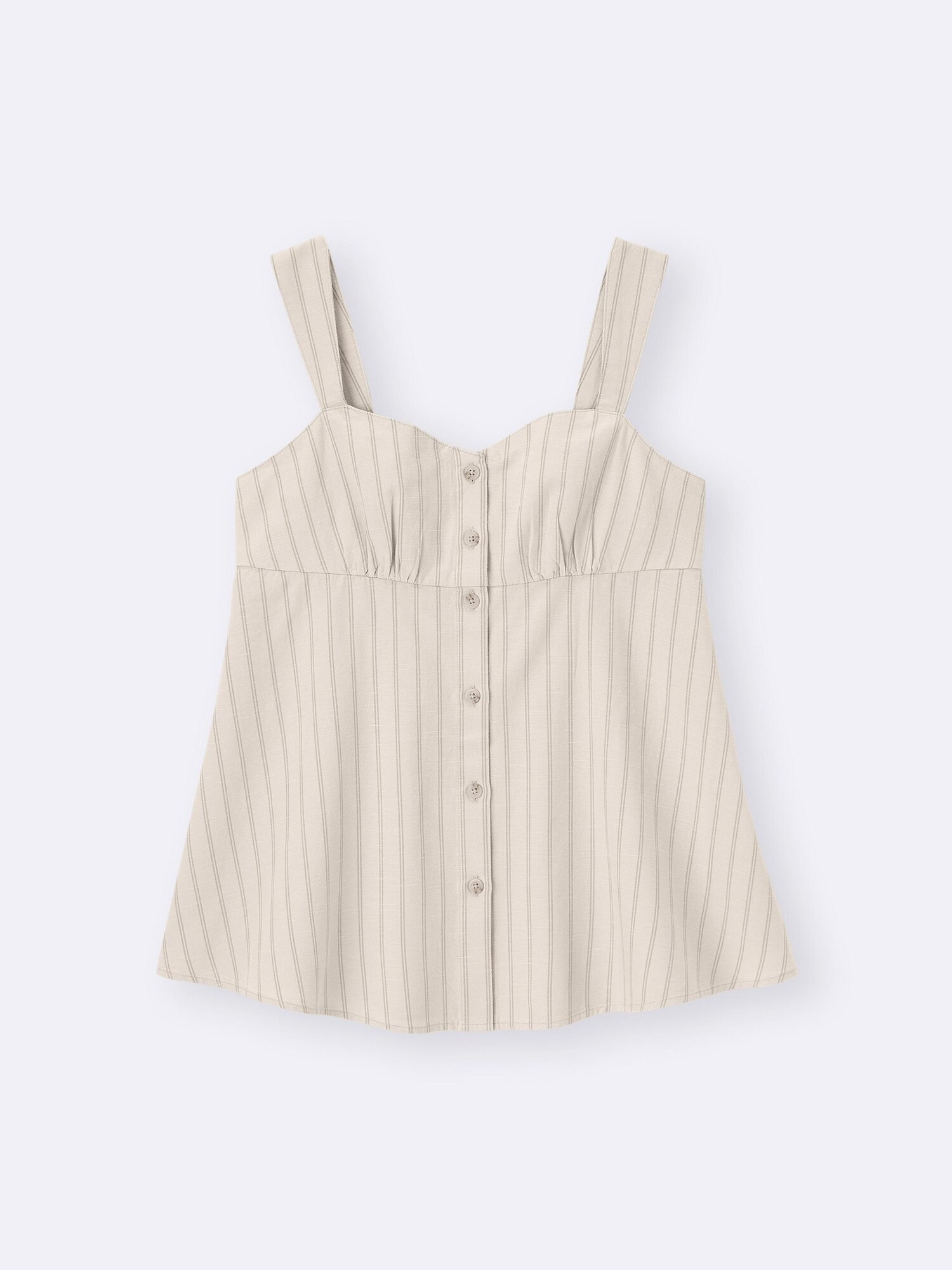 Striped Peplum Camisole | GU US
