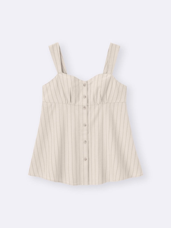 Striped Peplum Camisole