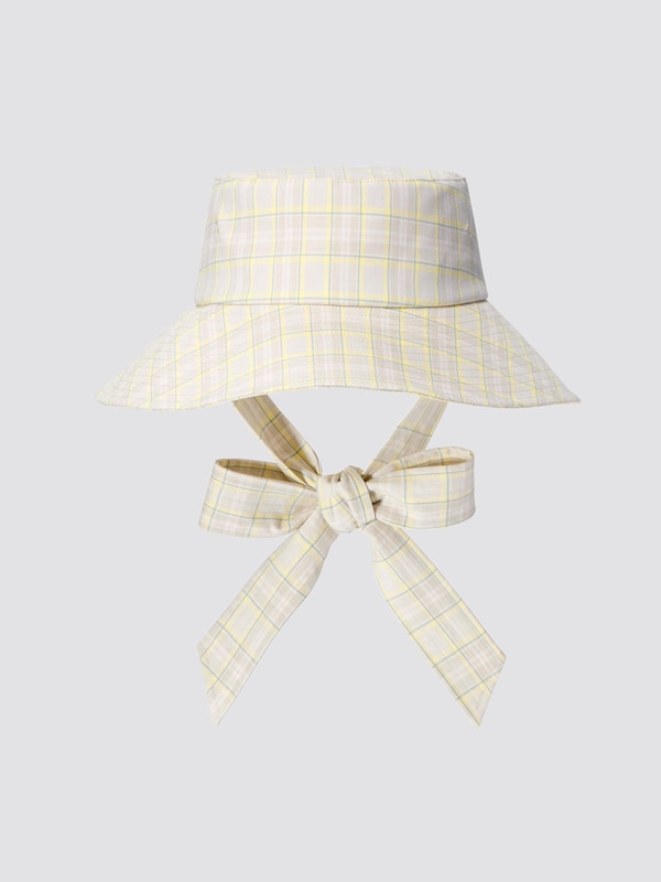 Wide Brim Hat | Checked | by rokh