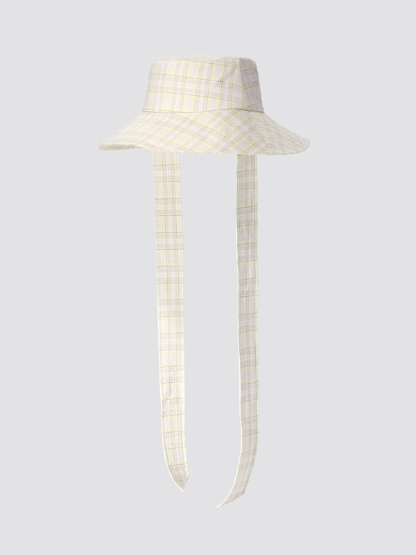Wide Brim Hat | Checked | by rokh