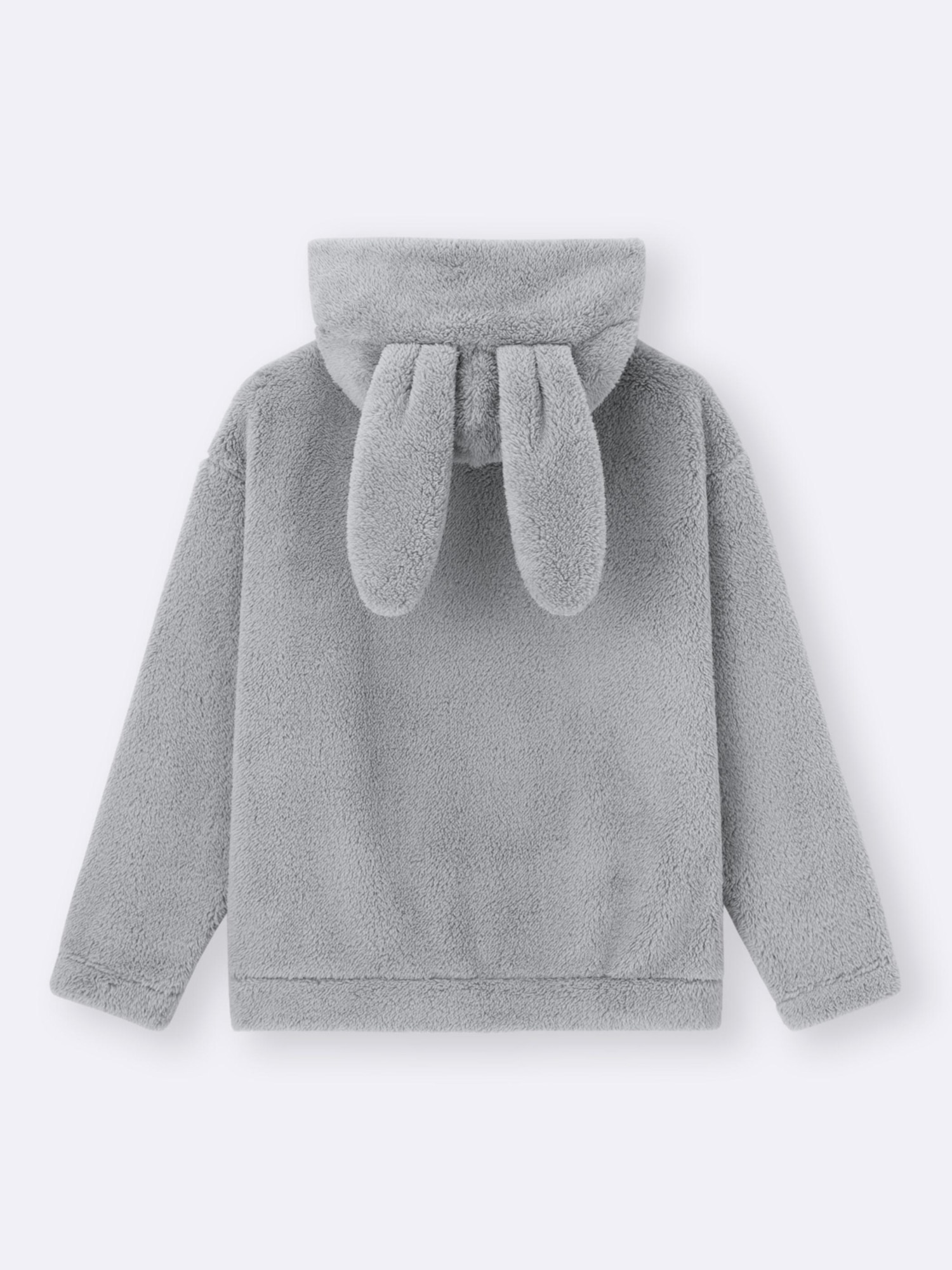 pois♡marshmallow pullover Women's Marshmallow Feel Hoodie | Rabbit | GU US