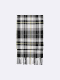 STYLE-HEAT Checked Scarf