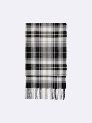 STYLE-HEAT Checked Scarf