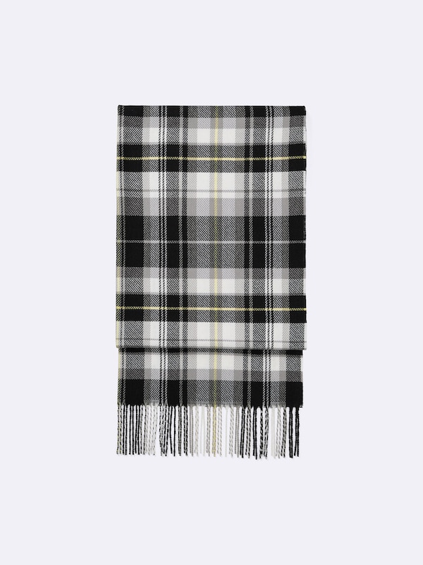 STYLE-HEAT Checked Scarf