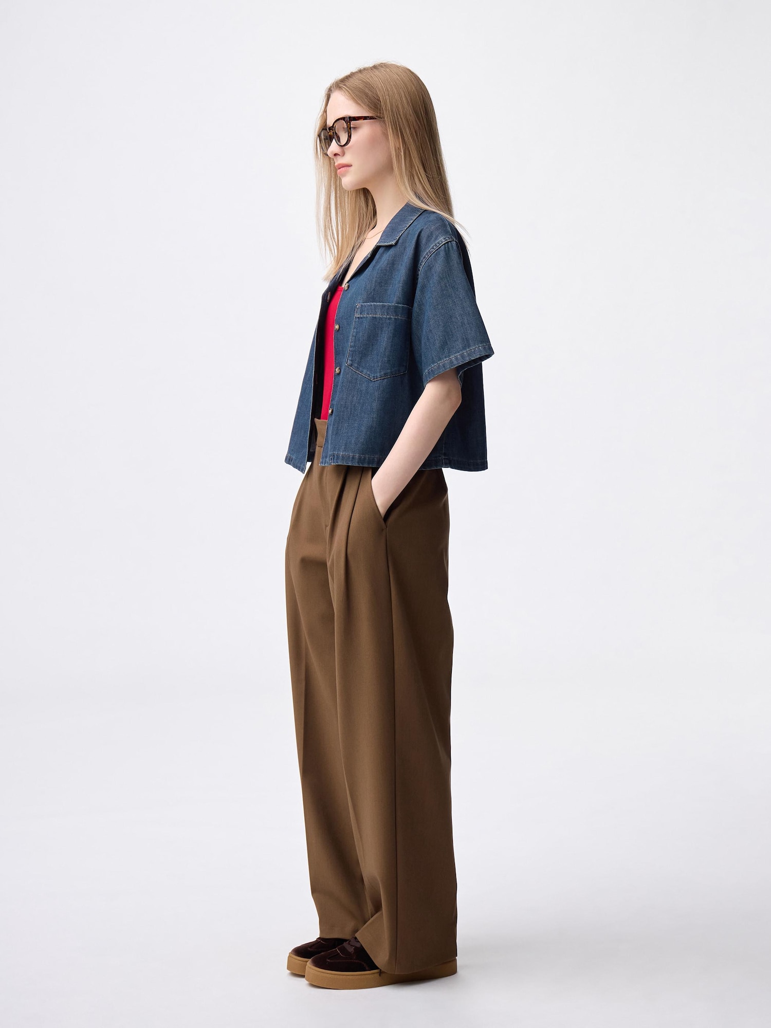 パンツ PLEATED TROUSERS GREEN [22FWE-WMP-TR01] WACKO MARIA | ワコマリア PLEATED TROUSERS #GREEN [22FWE-WMP