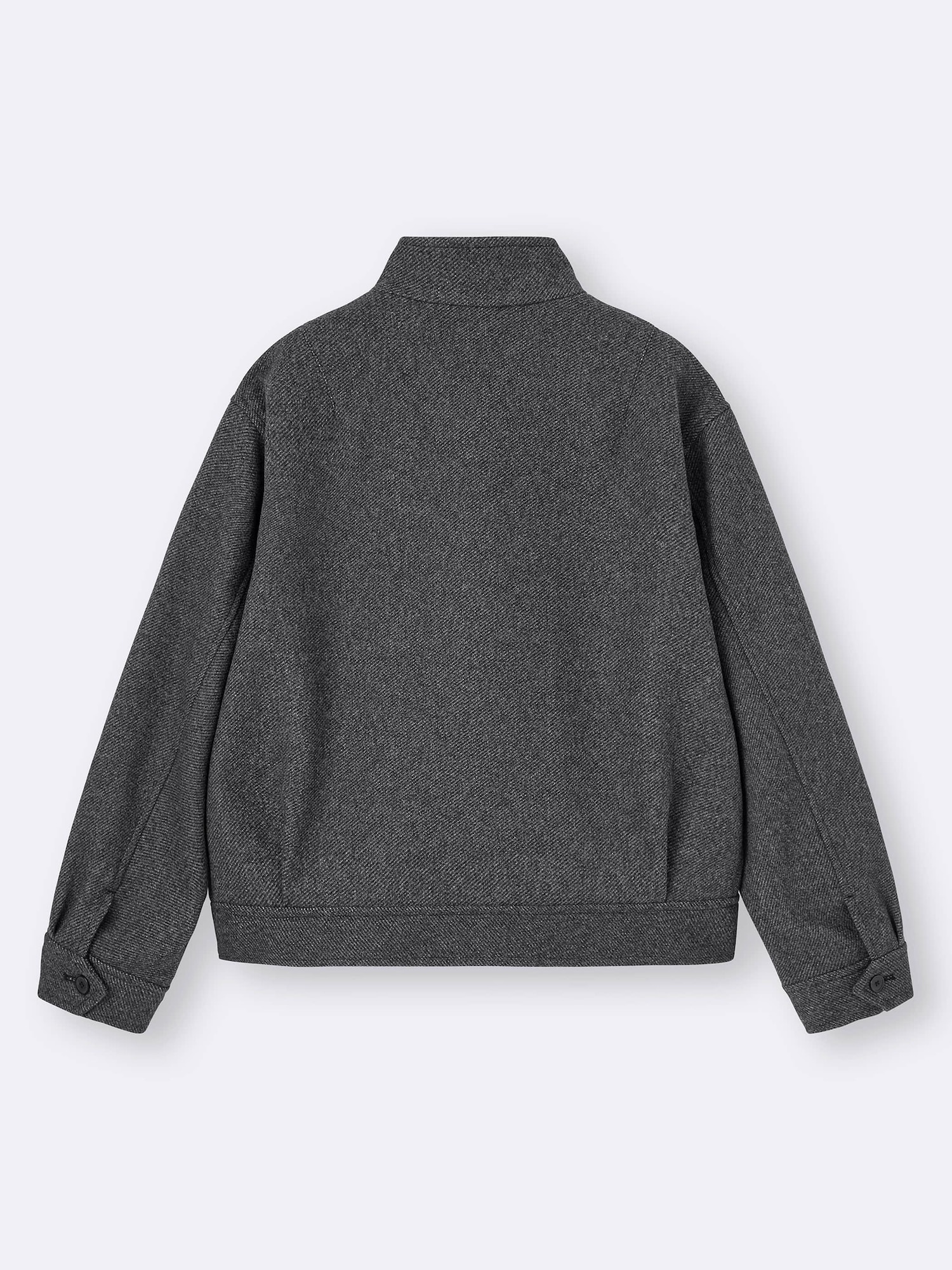 ジャケット・アウター andmary Zoey stand neck jacket gray Zoey stand neck jacket