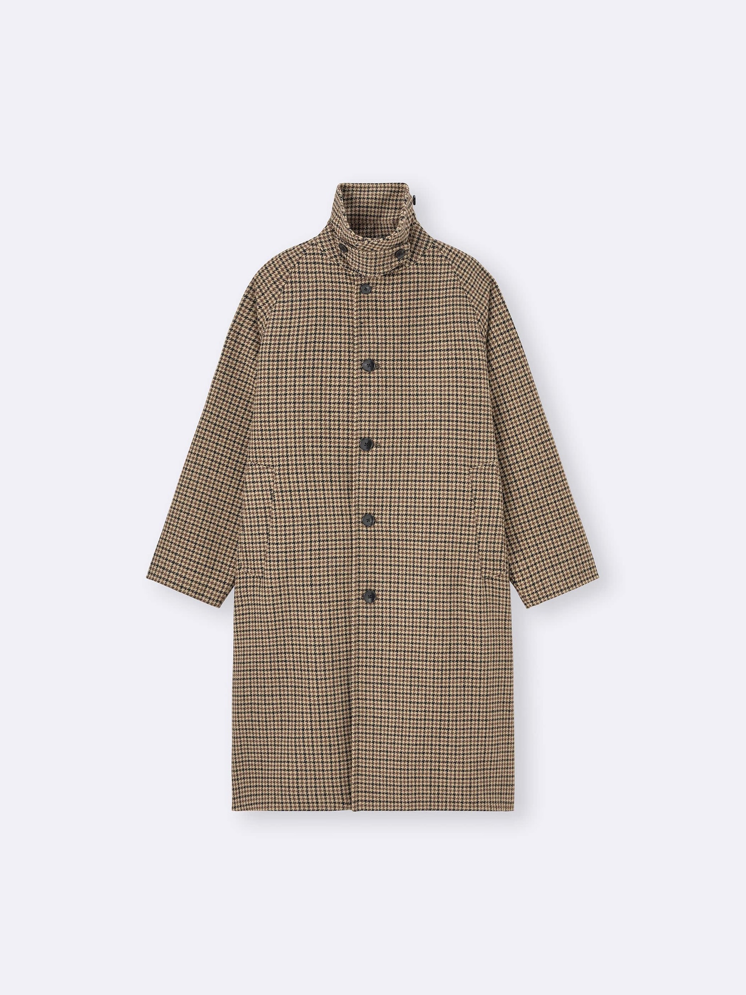 COZY MELTON Balmacaan Coat | GU US