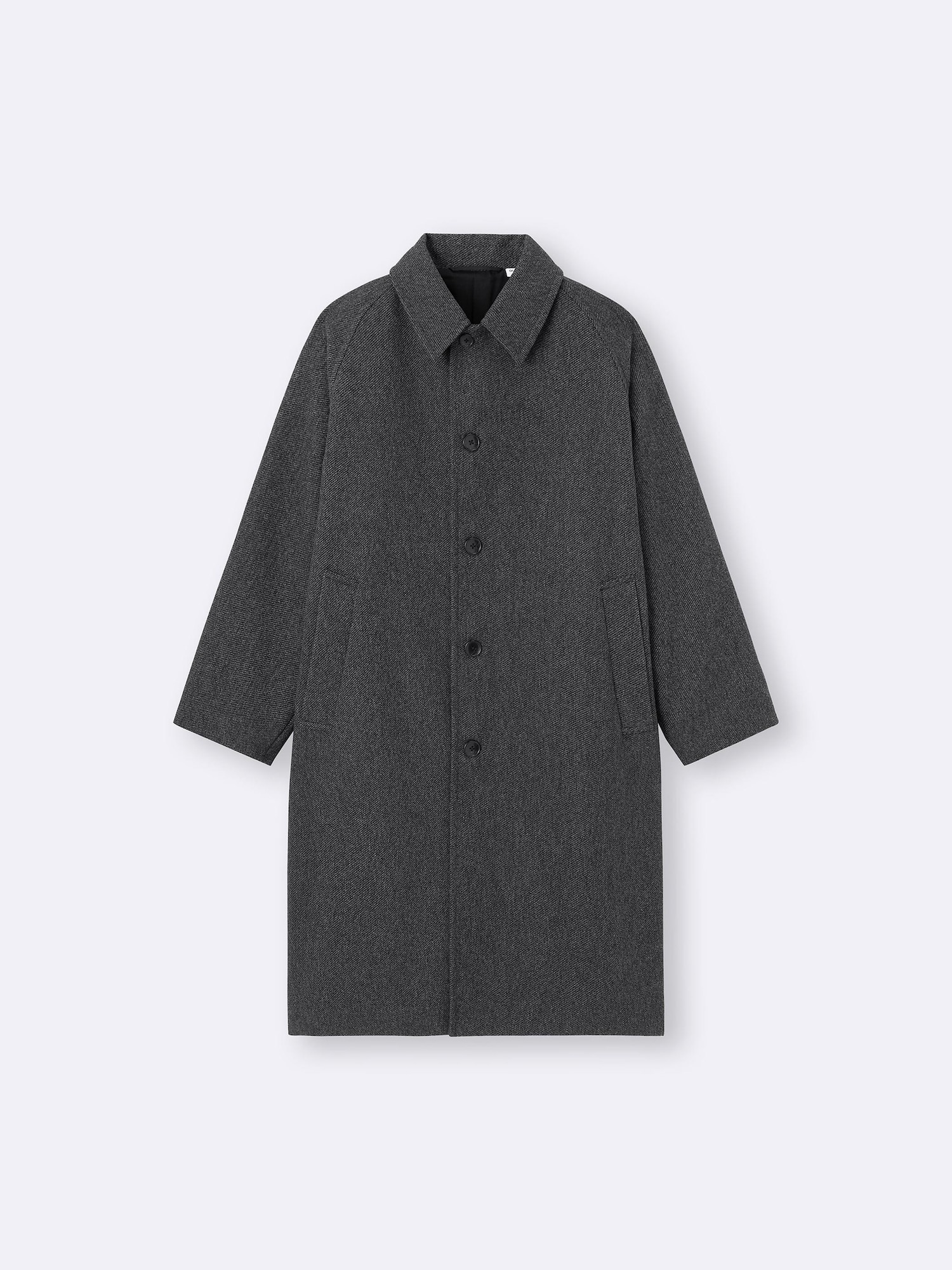 ジャケット・アウター cullni Lamb Wool Melton Balmacaan Coat COZY MELTON Balmacaan Coat | GU US