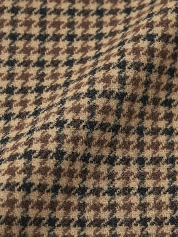 COZY MELTON Balmacaan Coat