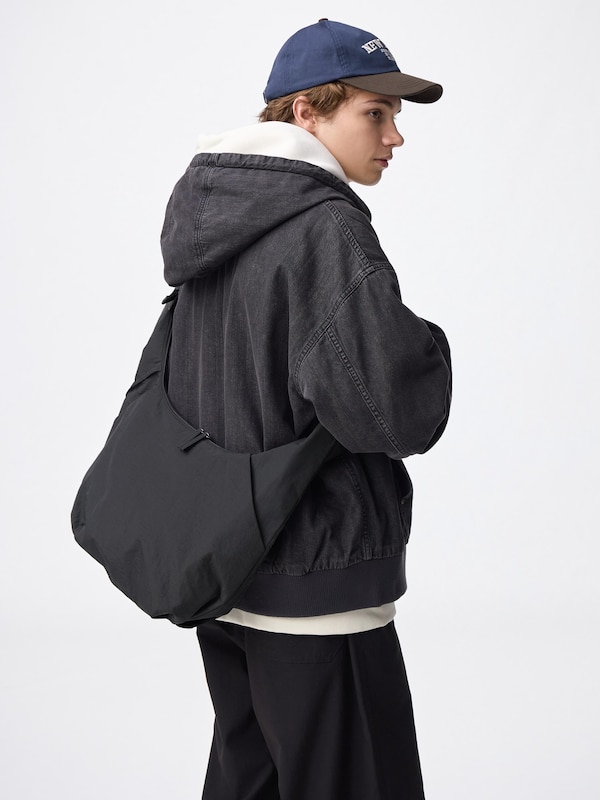 Soft Nylon Cocoon Shoulder Bag