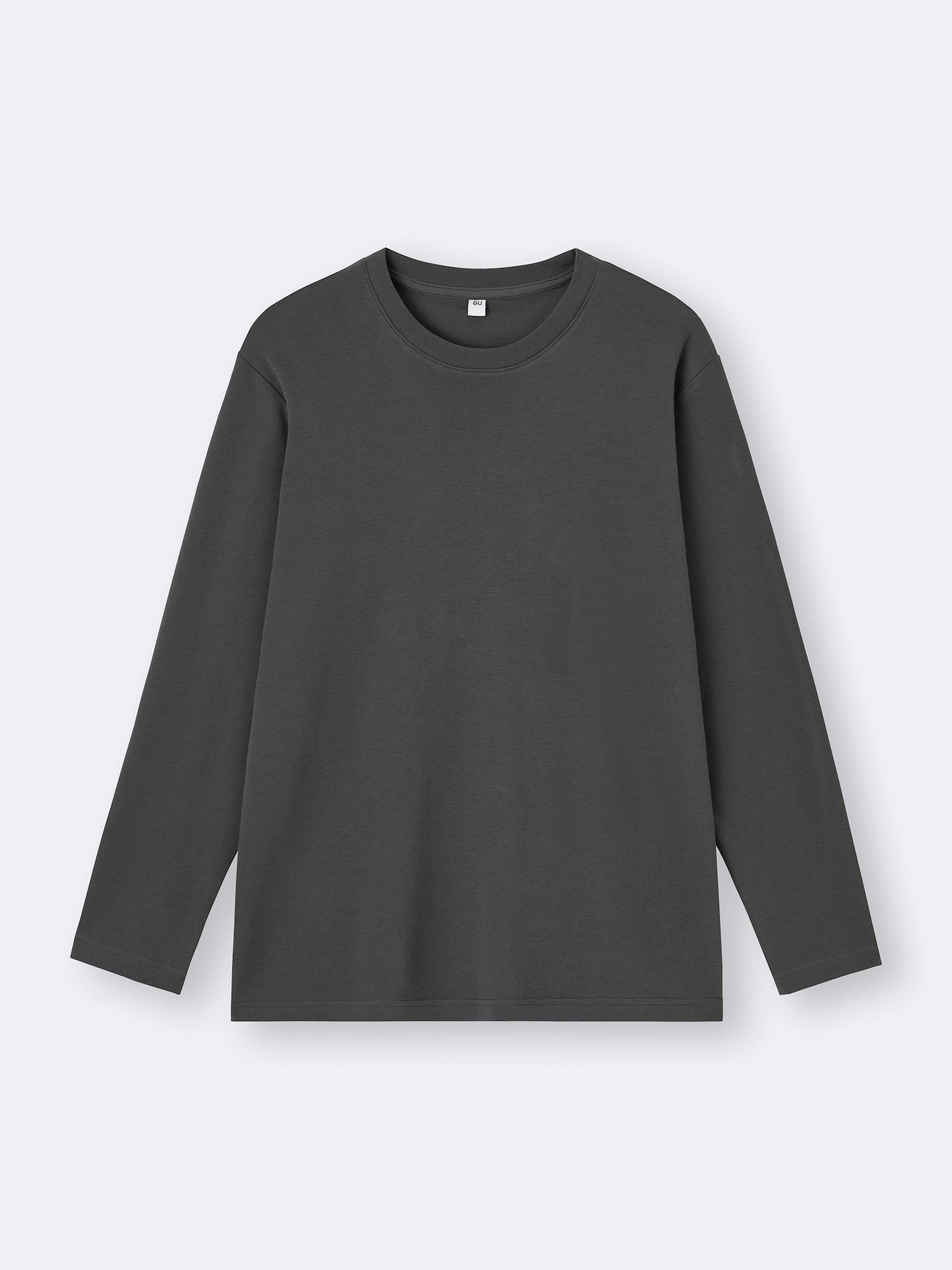 Soft Cotton Crew Neck T-Shirt | Long | GU US