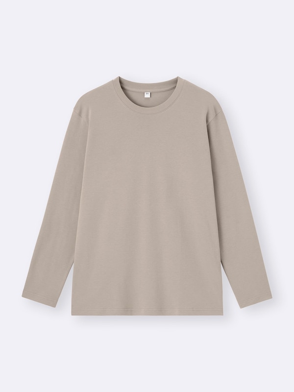 Soft Cotton Crew Neck T-Shirt | Long