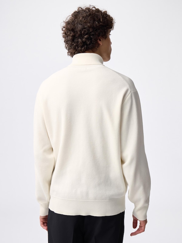 Milano Ribbed Turtleneck Sweater