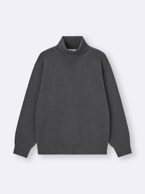 Milano Ribbed Turtleneck Sweater