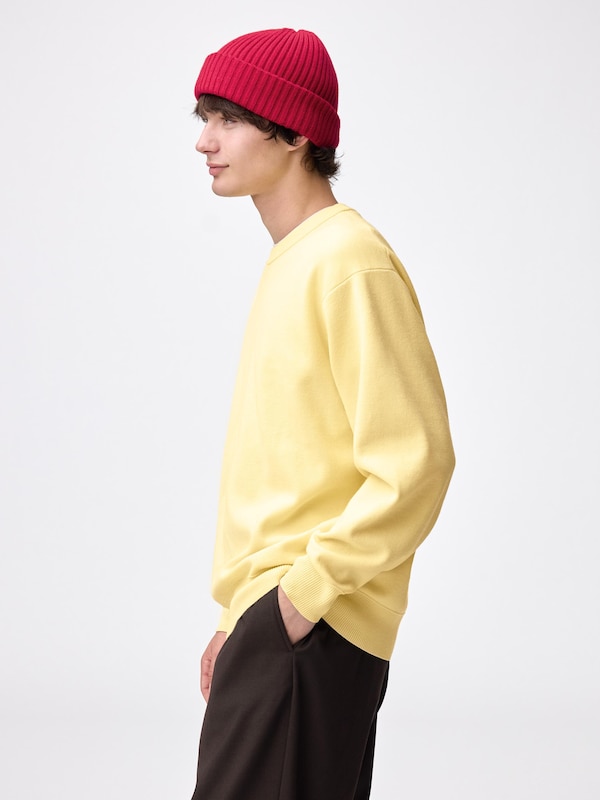Milano Ribbed Crew Neck Sweater