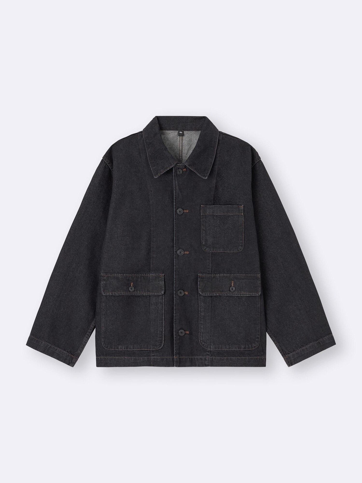 Unisex Denim Work Jacket | GU US