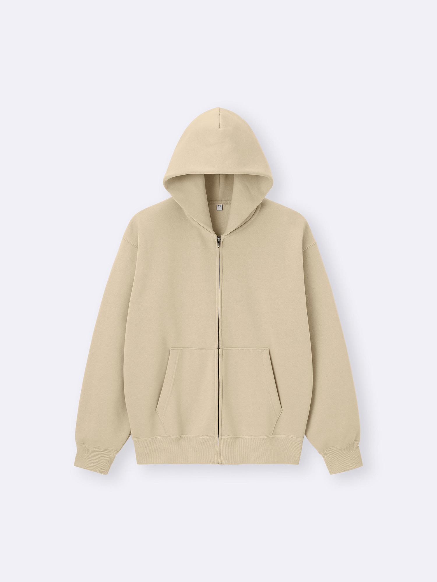 Heavy Weight Sweat Full-Zip Hoodie | GU US