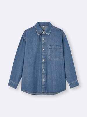 Denim Oversized Shirts