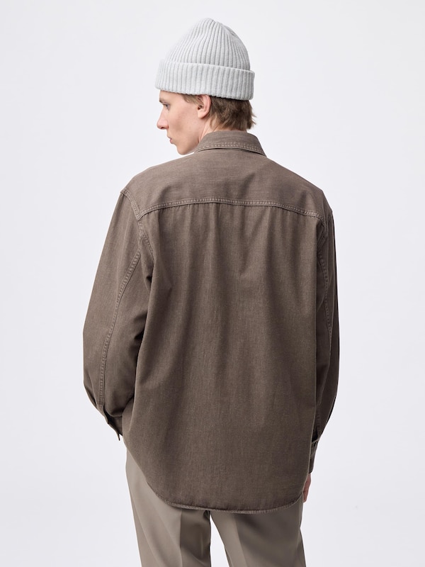 Denim Oversized Shirts