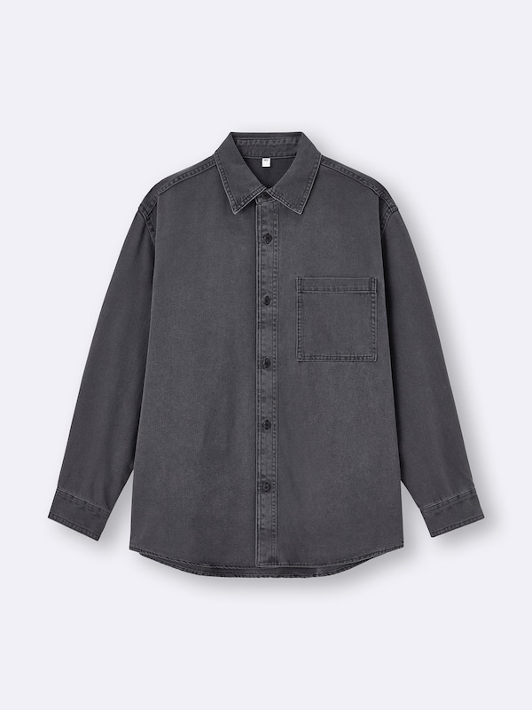 Denim Oversized Shirts