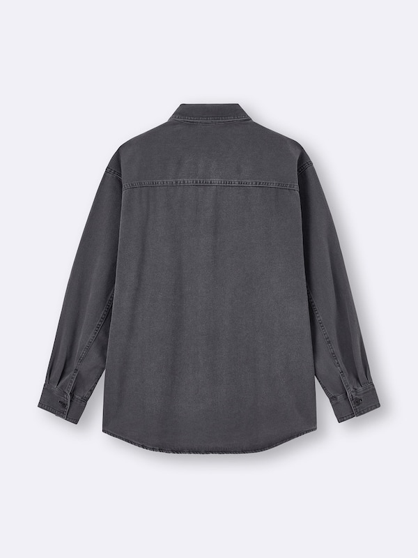 Denim Oversized Shirts