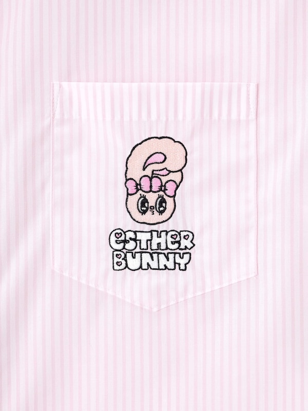 Striped Short Shirt | HalfSlv | Esther Bunny