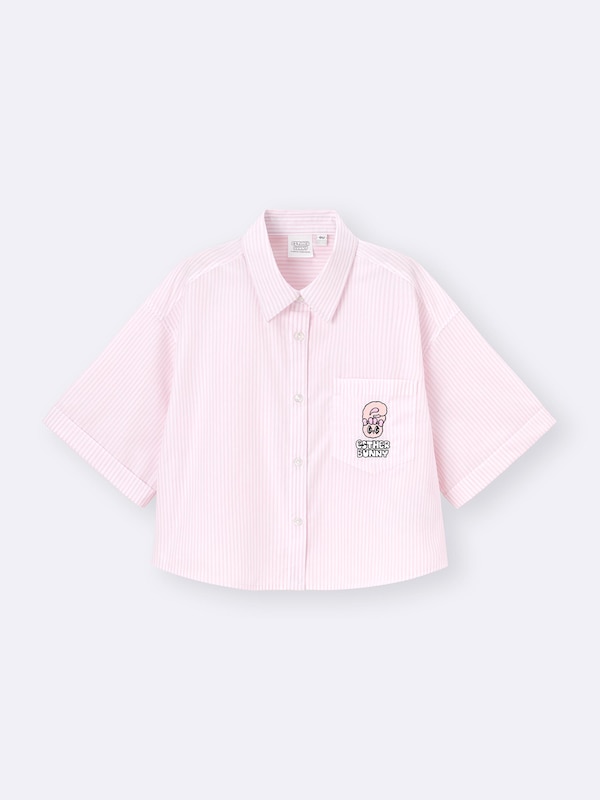 Striped Short Shirt | HalfSlv | Esther Bunny