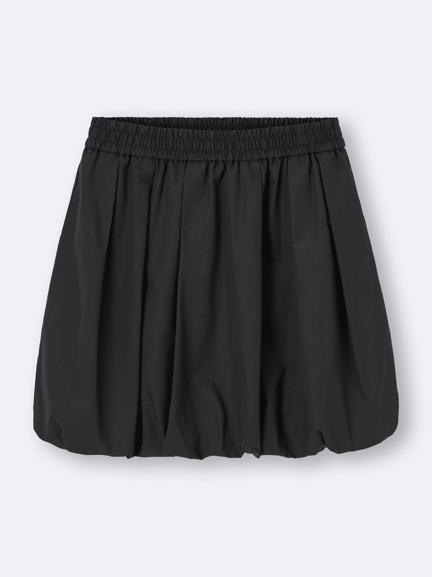 スカート Kirakira volume ballon mini skirt black Balloon Mini Skirt – SNIDEL