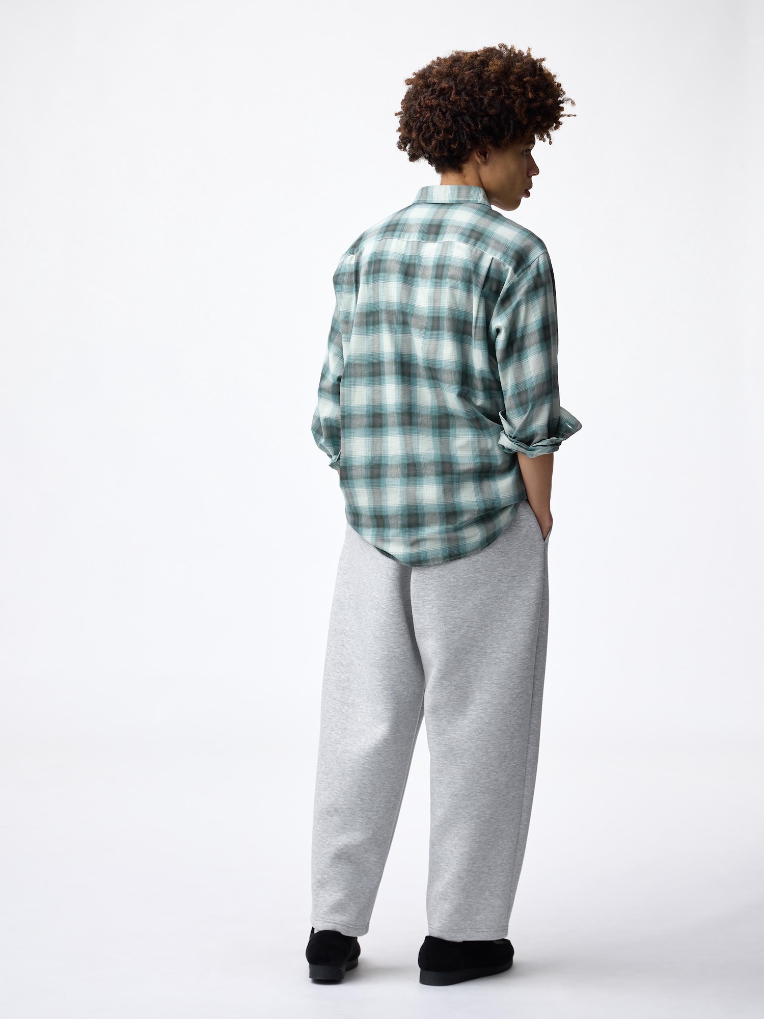 Unisex Double Face Sweat Carrot Pants | GU US