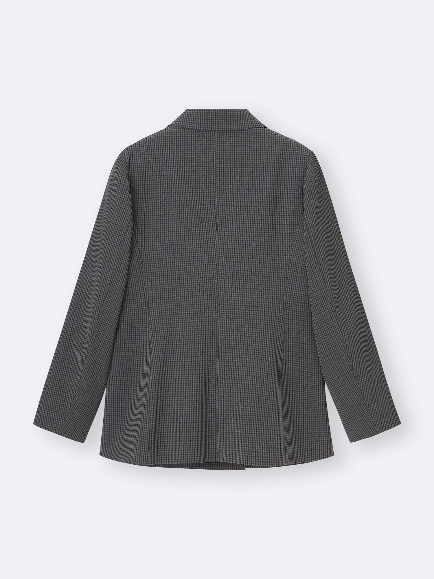 ジャケット DOUBLE-BREASTED BLAZER Double Breasted Checked Jacket | GU US