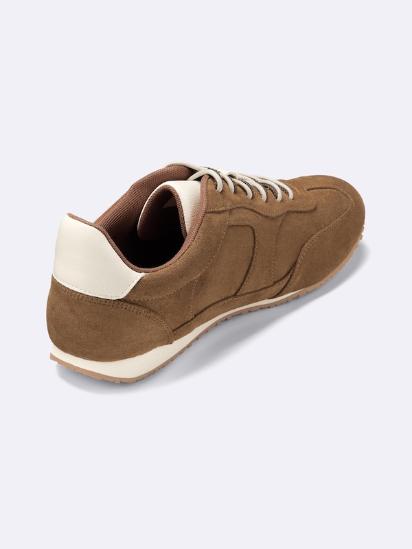 Double Shoe Lace Flat Sneakers