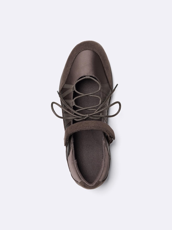 Lace Up Ballet Sneakers