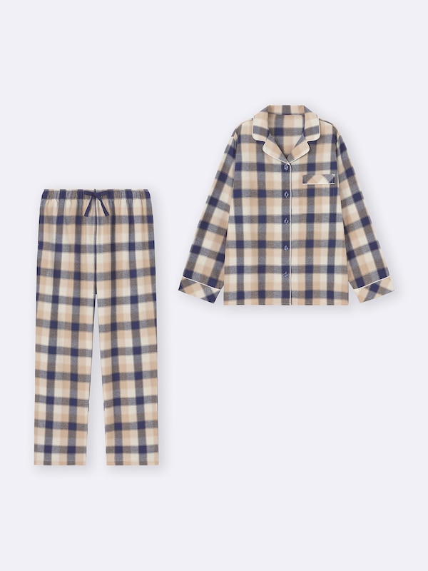 Flannel Pajamas | Long | Checked