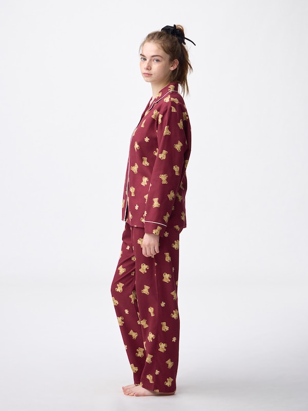 Flannel Pajamas | Long | Bear