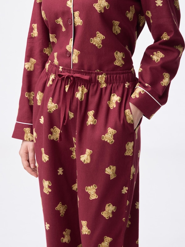 Flannel Pajamas | Long | Bear