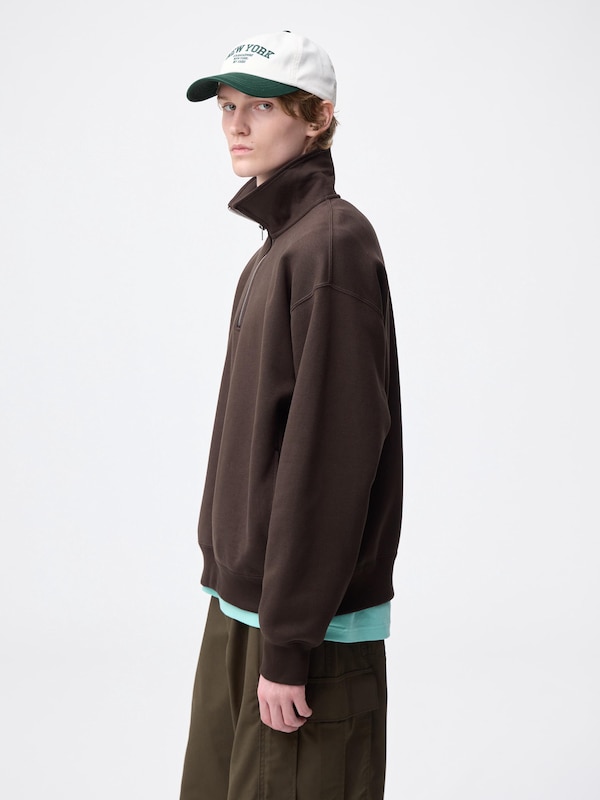 Heavy Weight Sweat Half-Zip Pullover