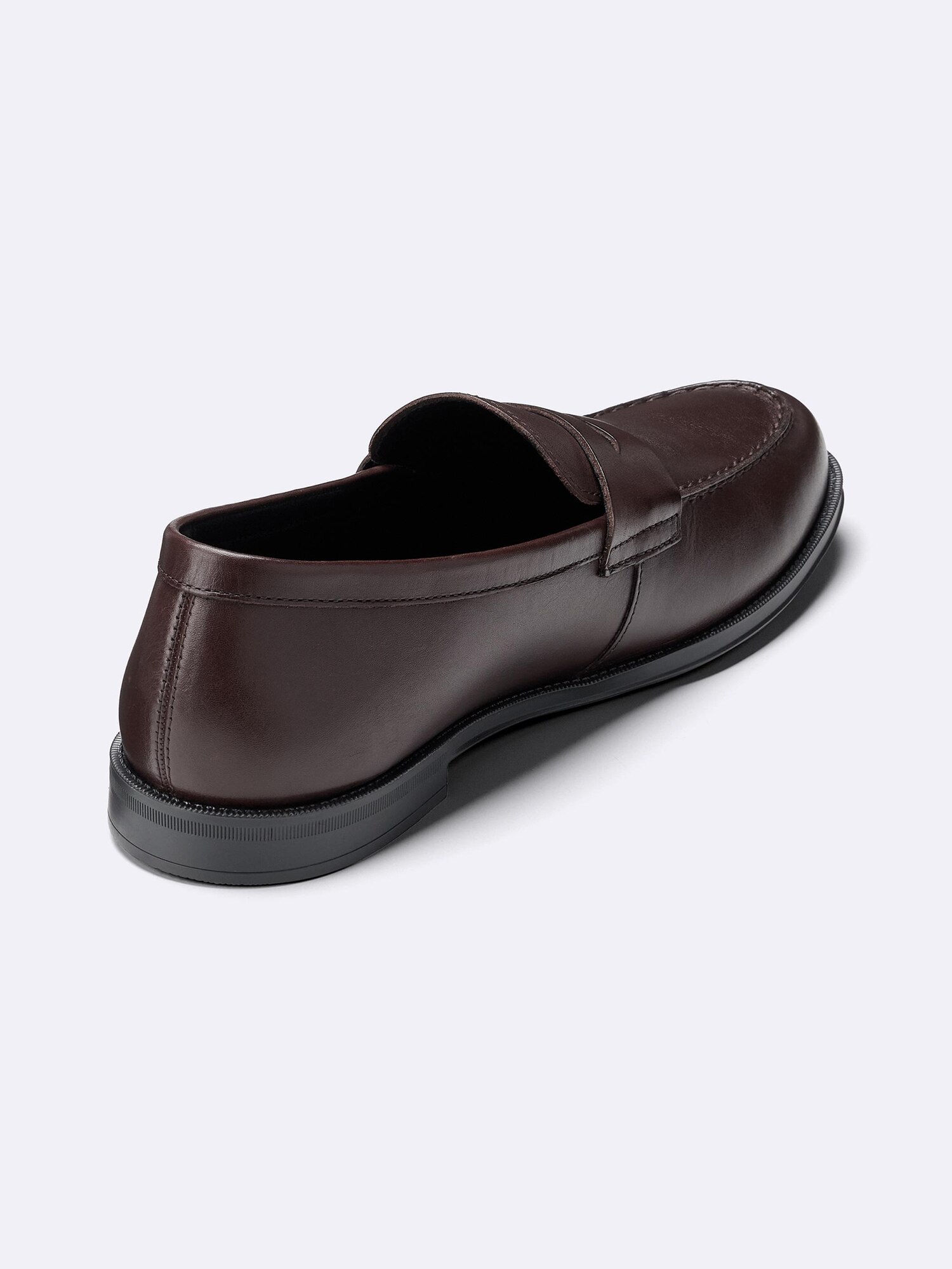 Men's Leather Flat Loafers | GU US