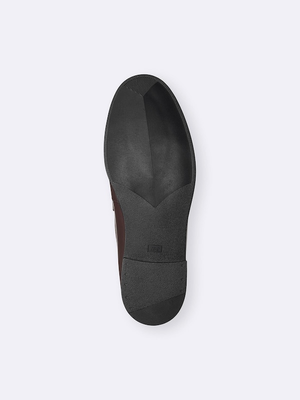 Leather Flat Loafers