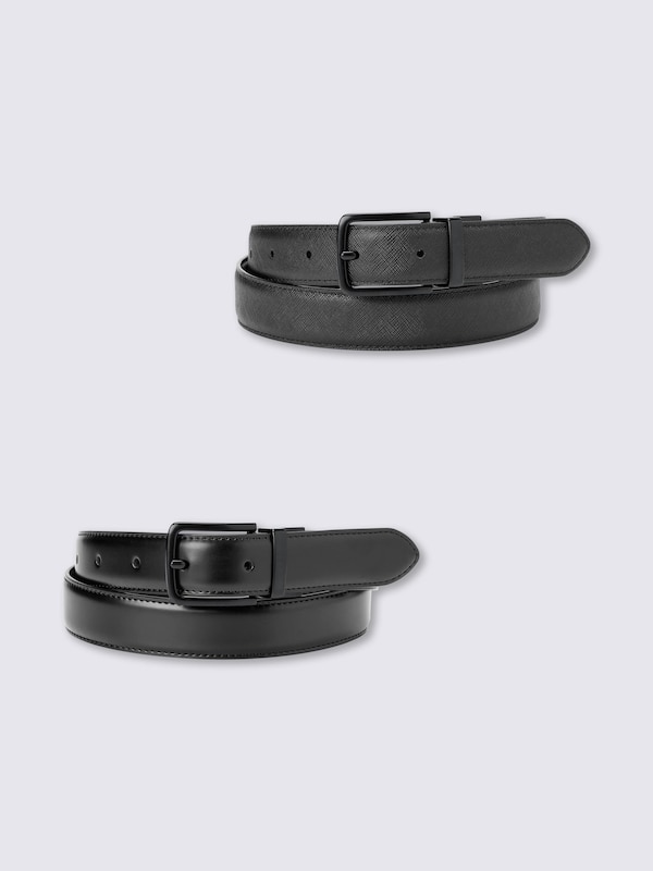 Leather Reversible Belt | Adjustable | MN