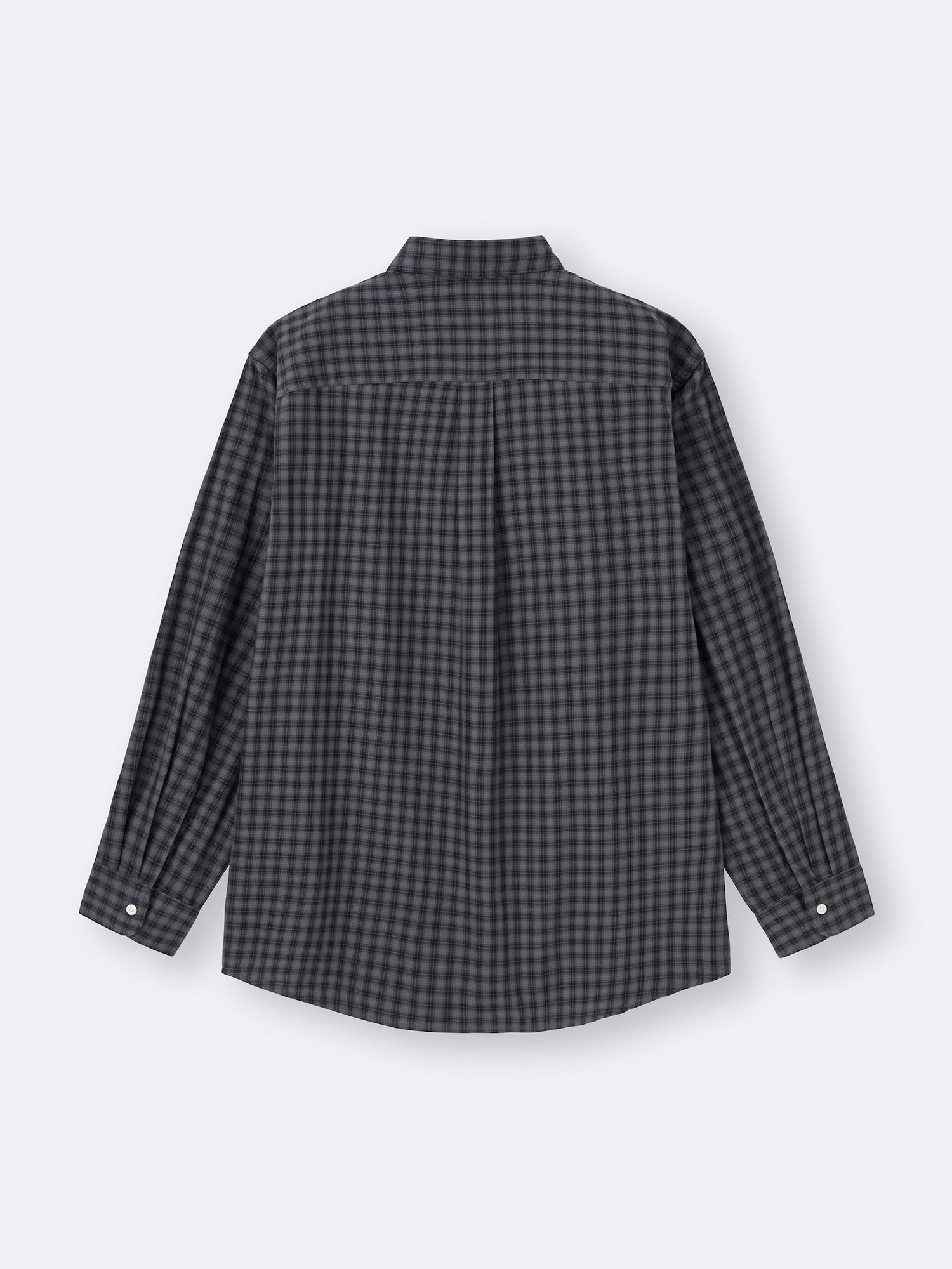【MODERNIF】Linkle Overfit Check Shirt Broadcloth Oversized Checked Shirt | HalfSlv | GU US