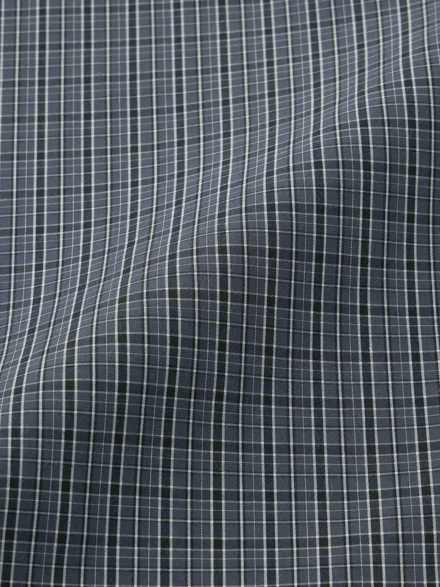 Broadcloth Oversized Checked Shirt | HalfSlv | GU US