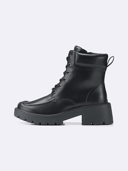 Volume Sole Lace Up Boots
