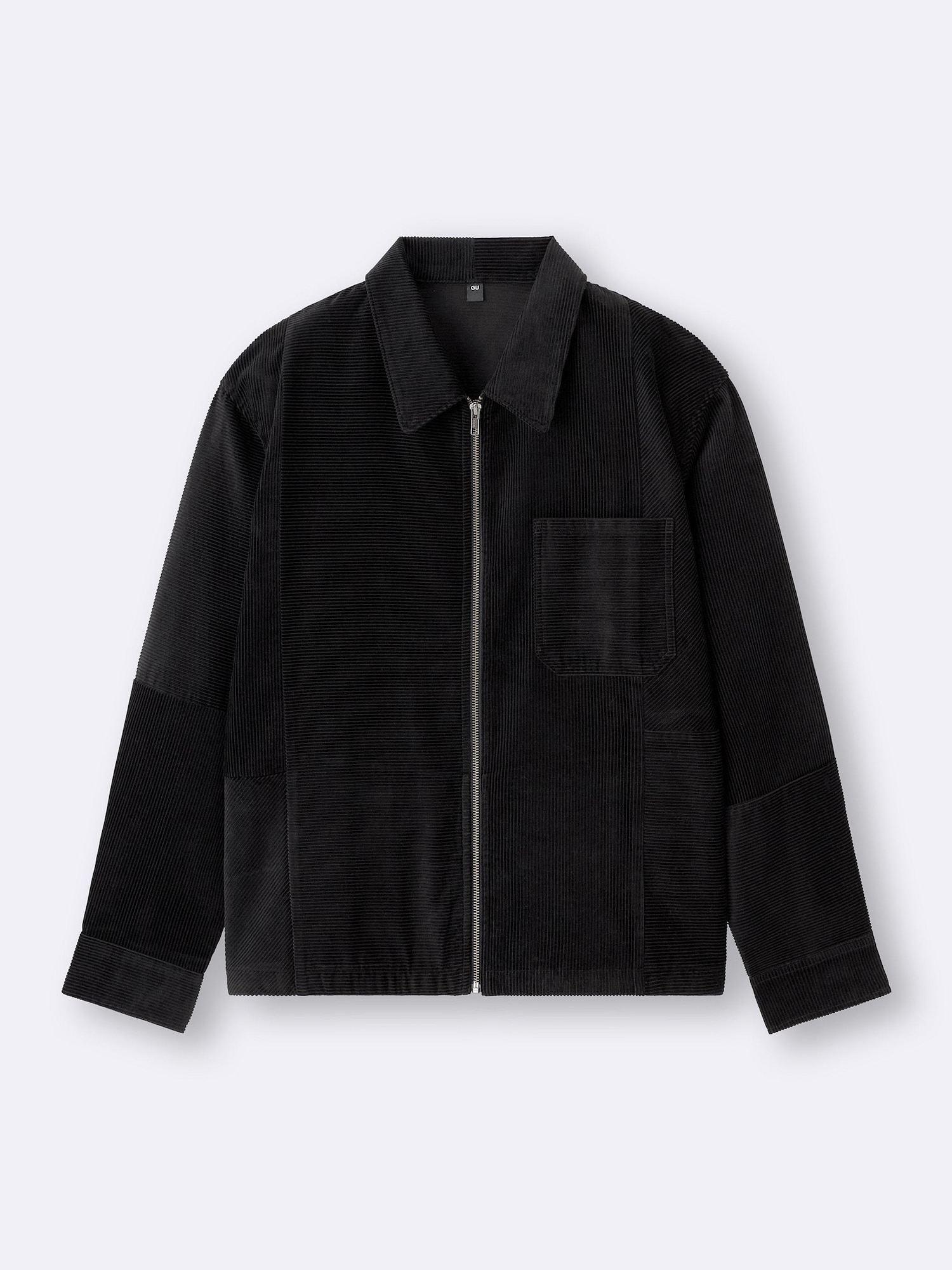 Corduroy Zip-Up Shirt Jacket | GU US