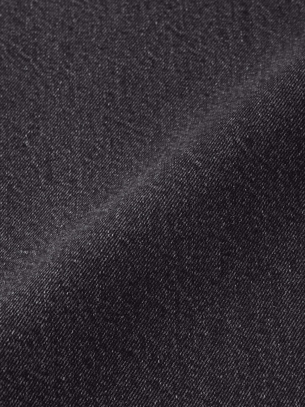 Denim Pleated Trousers
